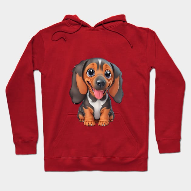 Dachshund Puppy Hoodie by irfankokabi